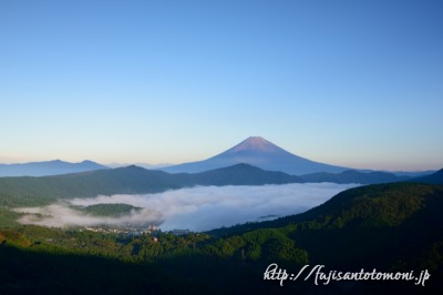 箱根大観山から雲海と富士山