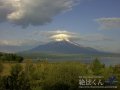 今日の富士山 2015年5月15日（金） 天気下り坂、笠と吊るし雲出現。の写真