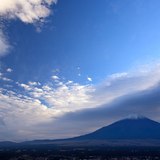 高座山からの富士山の写真 「大空の天窓」