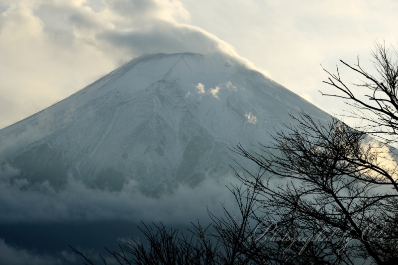 忍野村より望む富士山