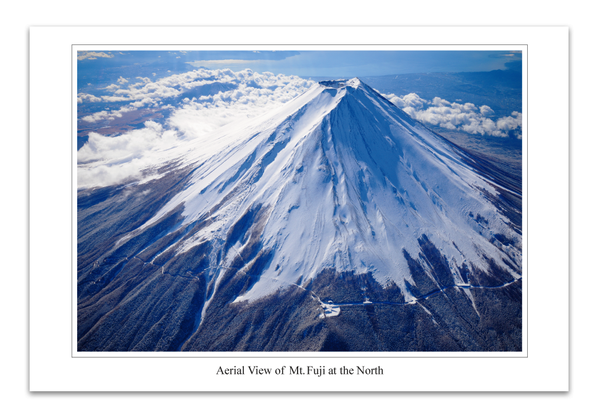 空撮ポストカード 撮影:富士山写真家オイ