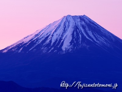 5月の富士山（甘利山より撮影）