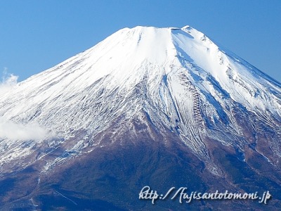 12月の富士山（空撮）