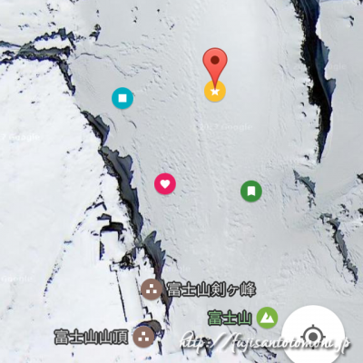 Googleマップに お気に入り や 行きたい場所 をマークする新機能 ブログ 富士山とともに