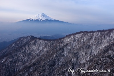 三つ峠からの富士山