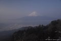 今日の富士山 2015年3月22日（日） 雲海と強烈な春霞の写真