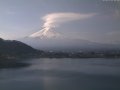 今日の富士山 2015年3月15日（日） 微かな朝焼けと、久々の笠雲祭りの写真