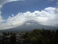 今日の富士山 2015年5月12日（火） 嵐の前触れ。笠や吊るし舞う。の写真