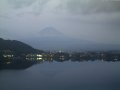 今日の富士山 2015年6月11日（木） 高い雲海、上空は朝焼けの写真