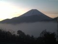 今日の富士山 2015年3月18日（水） 朝は霧、次第に曇るの写真