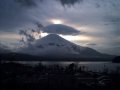 今日の富士山 2015年2月23日（月） 富士山の日は一日曇りがちの写真