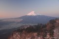 今日の富士山 2015年3月13日（金） 朝はヌケ良し、午後はひどく霞むの写真