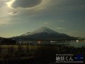 今日の富士山 2015年4月6日（月） 雲踊る朝、パール富士もの写真