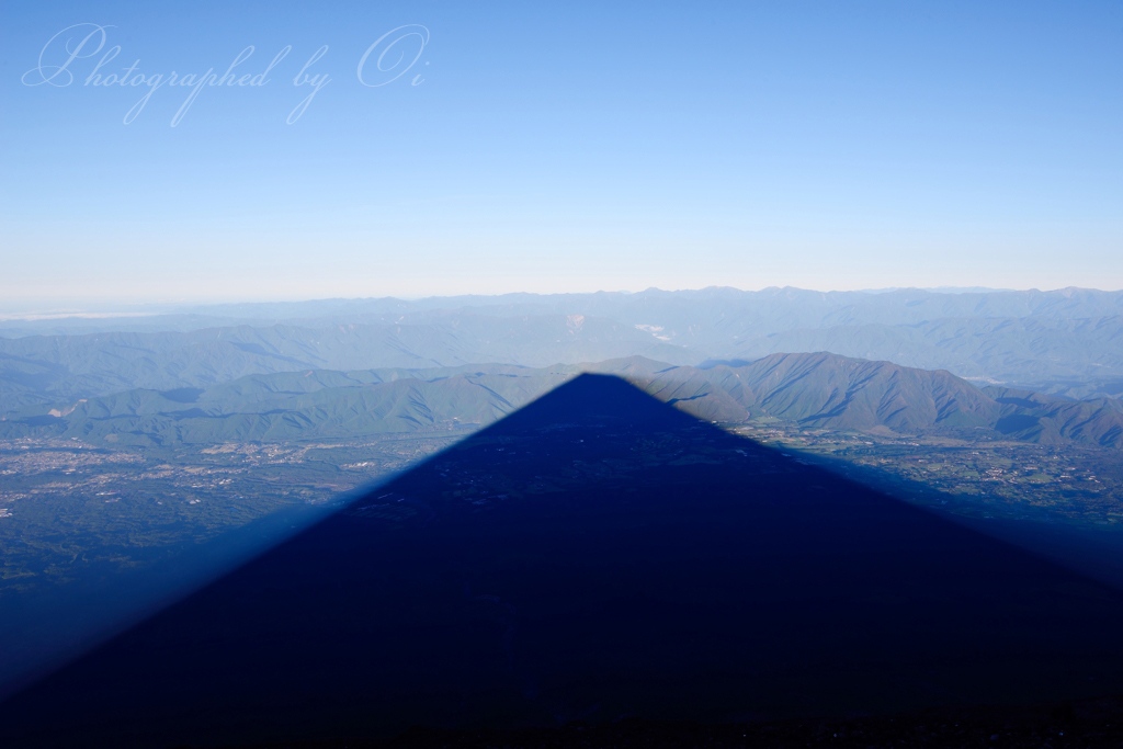 影富士の写真̌̎雄大なるシルエット̏ - 富士山山ং・登山道エリア̍