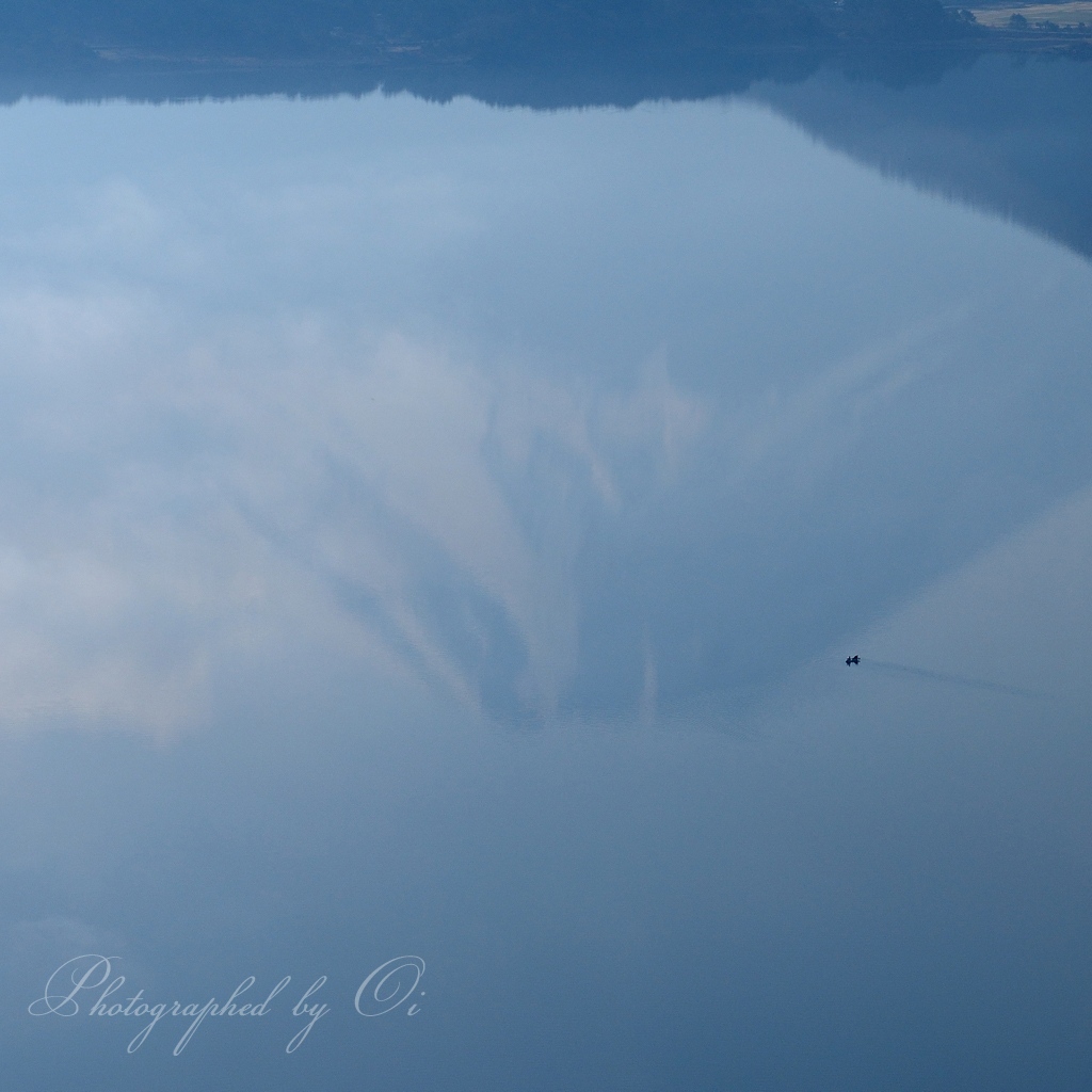本栖湖のआさ富士の写真̌̎山ংを目طして̏ - 精進湖・本栖湖・富士五湖西部周辺エリア࿸山梨ݼ࿹̍