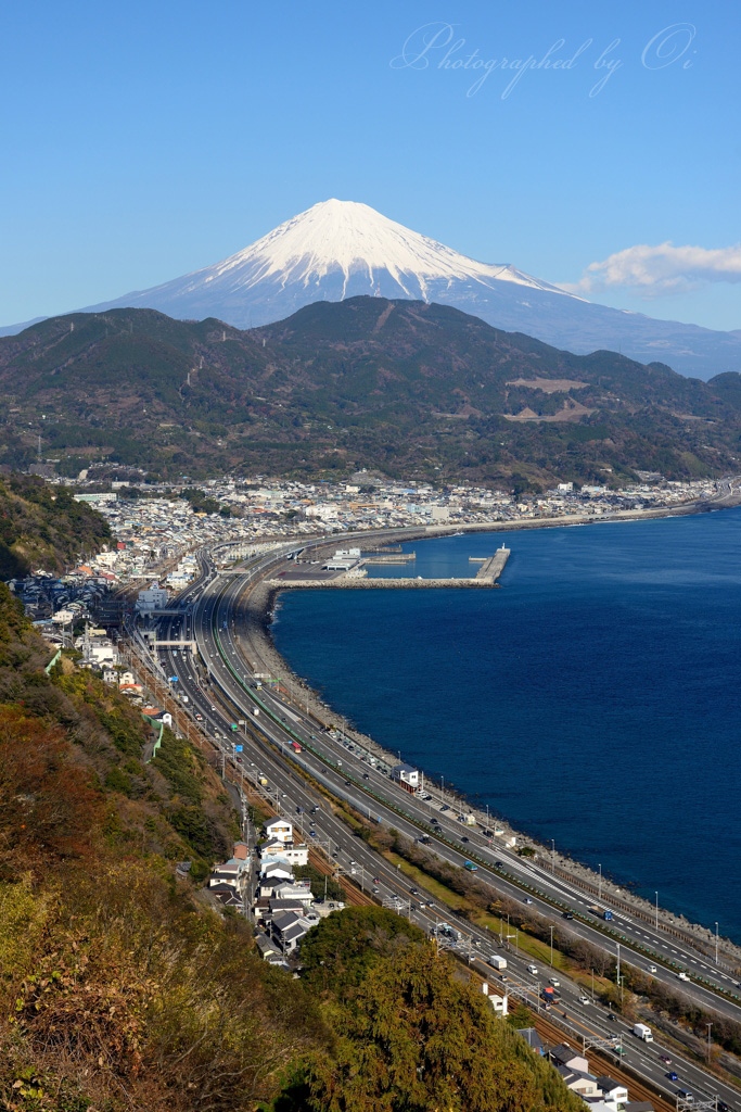 薩埵峠からの富士山の写真̌̎昼ӫがりの大動࠘̏ - 静岡עۥ水区エリア࿸静岡ݼ࿹̍