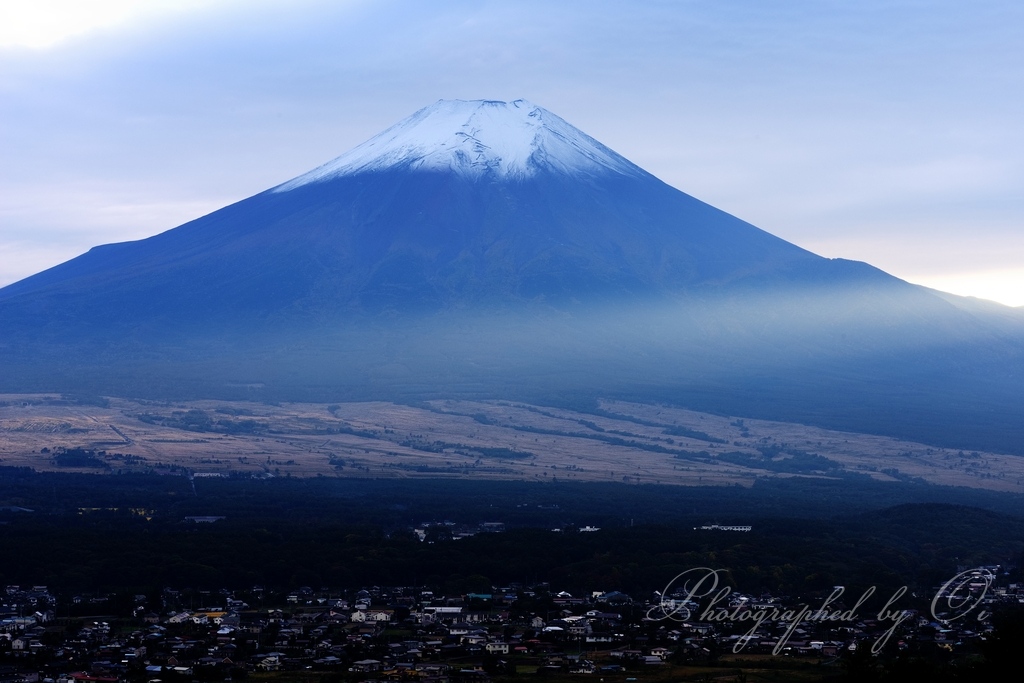 高座山からの富士山の写真̌̎夕寸の剣̏ - 山中湖・忍野村・梨ヶ原エリア࿸山梨ݼ࿹̍