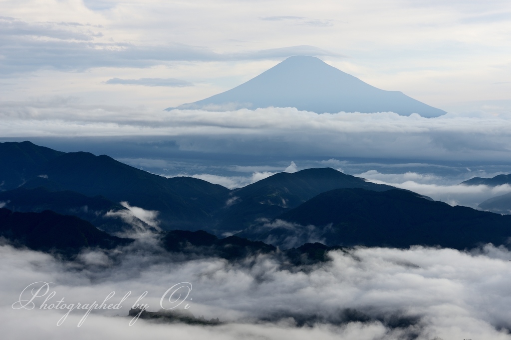 ۥ水Չ原の雲海と富士山の写真̌̎雲煙る朝̏ - 静岡עۥ水区エリア࿸静岡ݼ࿹̍