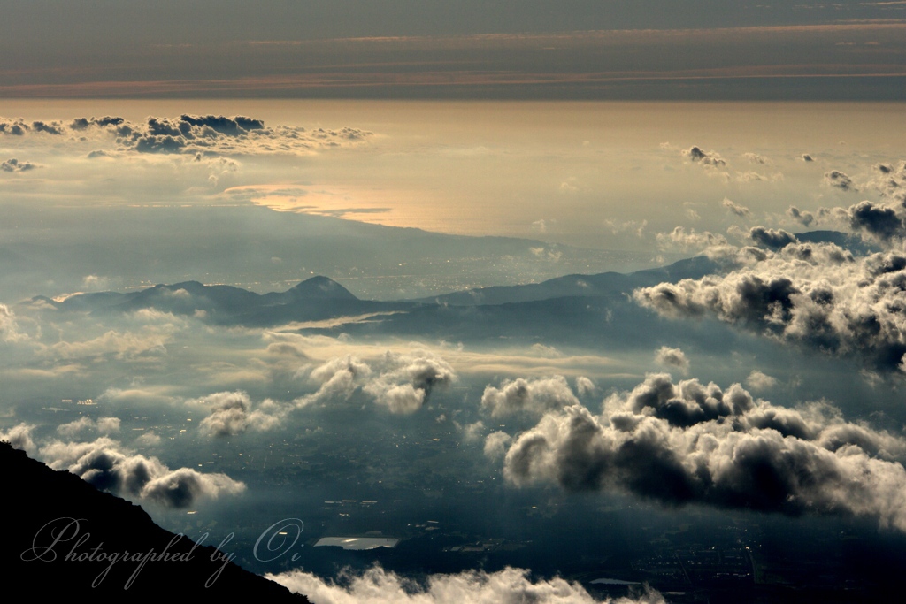 富士山から見た雲海の写真̌̎एٮ感̏ - 富士山山ং・登山道エリア̍