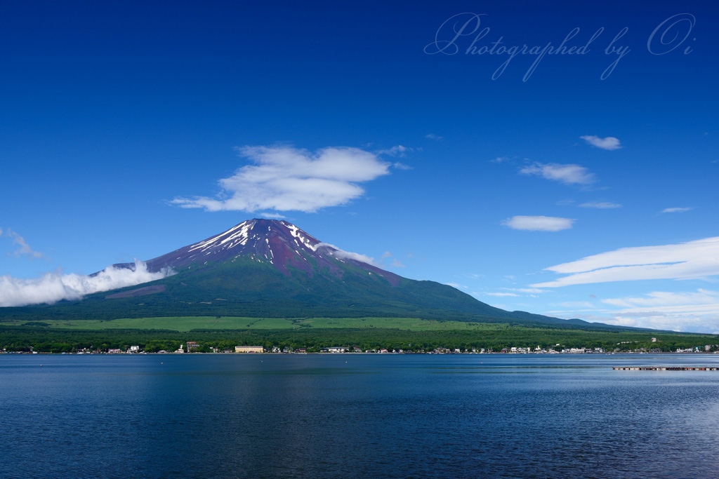 山中湖の֟の富士山の写真̌̎浄化の朝̏ - 山中湖・忍野村・梨ヶ原エリア࿸山梨ݼ࿹̍
