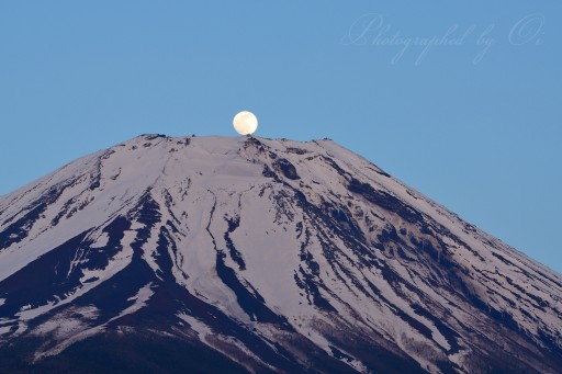 富士ヶ嶺高原のパール富士の写真