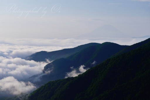 丸山林道の雲海の写真