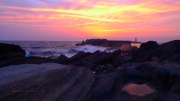 城ヶ島の写真 「あの日見た夕焼け」