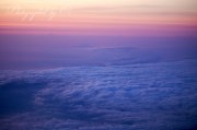 富士山山頂の写真 「パステル雲海」