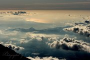 富士山から見た雲海の写真 「透明感」