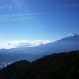 三つ峠から見る富士山の写真 「絶景の三つ峠から」