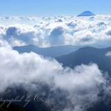 北岳より望む雲海と富士山の写真 「Summer Dance」