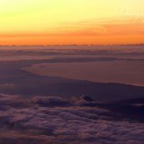 富士山からの眺め相模湾の写真 「相模遠望」