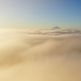 北岳から雲海と富士山の写真 「幻想の中で」