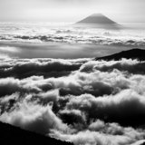 千枚岳から望む雲海と富士山の写真 「ocean」