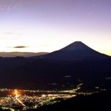 櫛形山の夜明けの写真 「年明けの光」