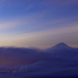 櫛形山の雲海バルブの写真 「溺れ雲」
