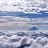 北岳から雲海と富士山の写真 「秋雲の宴」