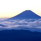 北岳から雲海の富士山の写真 「ようこそ天界へ」