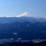 陣馬山からの富士山の写真 「陣馬を訪ねて」