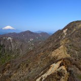 蛭ヶ岳と富士山の写真 「縦走路、そして。」