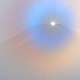 朝霧高原からのダイヤモンド富士の写真 「煌めきの粒」