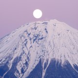 佐野峠からのパール富士の写真 「色空に浮かぶ」